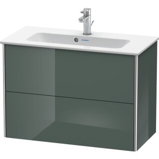 Duravit xs416166060383838 Meuble sous-lavabo XSquare, 2 tiroirs.