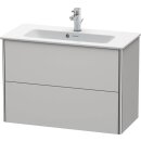 Duravit xs41616603939 Meuble sous-lavabo XSquare, 2 tiroirs