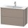 Duravit xs41616604343 Meuble sous-lavabo XSquare, 2 tiroirs