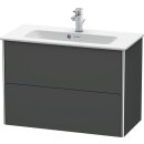 Duravit xs41616604949 Meuble sous-lavabo XSquare, 2 tiroirs