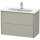 Duravit xs4161660606060 Meuble sous-lavabo XSquare, 2 tiroirs.