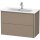 Duravit xs41616606075757575 Meuble sous-lavabo XSquare, 2 tiroirs