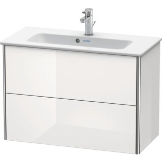 Duravit xs416166060858585 Meuble sous-lavabo XSquare, 2 tiroirs.