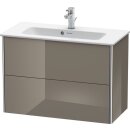 Duravit xs41616608989 Meuble sous-lavabo XSquare, 2 tiroirs