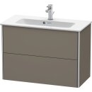 DURAVIT XS416609090 Waschtischunterbau XSquare, 2 Schubk.