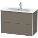 Duravit xs41616606090909090 Meuble sous-lavabo XSquare, 2...