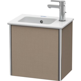 Duravit xs4170r7575 Sous-construction de lavabo XSquare, 1 porte, rh