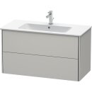 DURAVIT XS417300707 WT-Unterbau XSquare, 2 Schubk&auml;sten