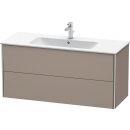 DURAVIT XS417404343 WT-Unterbau XSquare, 2 Schubk&auml;sten