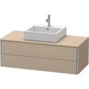 DURAVIT XS491207575 WT-Unterbau XSquare, 2 SK, wandh.