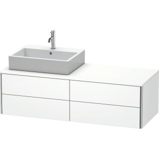 Duravit xs4913l181818 wtu XSquare, 4 sk, wall, basin li