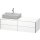 DURAVIT XS4913L1818 WTU XSquare, 4 SK, wandh, Becken li