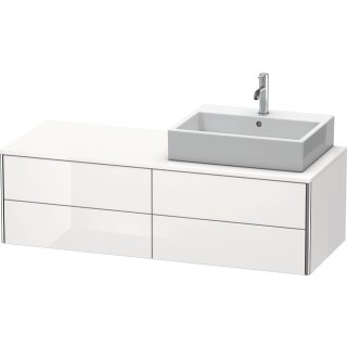 DURAVIT XS4913R2222 WTU XSquare, 4 SK, wandh, Becken re
