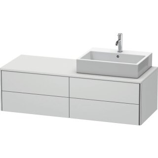 DURAVIT XS4913R3636 WTU XSquare, 4 SK, wandh, Becken re