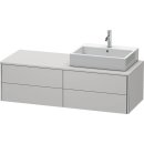 DURAVIT XS4913R3939 WTU XSquare, 4 SK, wandh, Becken re
