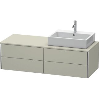 Duravit xs4913r6060 wtu XSquare, 4 sk, mur, vasque à droite
