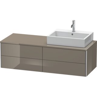 DURAVIT XS4913R8989 WTU XSquare, 4 SK, wandh, Becken re