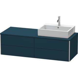 DURAVIT XS4913R9898 WTU XSquare, 4 SK, wandh, Becken re