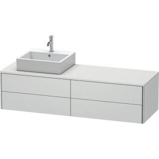 DURAVIT XS4914L3636 WTU XSquare, 4 SK, wandh, Becken li