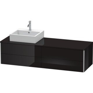 DURAVIT XS4914L4040 WTU XSquare, 4 SK, wandh, Becken li