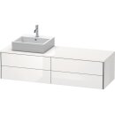 DURAVIT XS4914L8585 WTU XSquare, 4 SK, wandh, Becken li