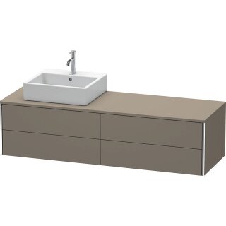 DURAVIT XS4914L9090 WTU XSquare, 4 SK, wandh, Becken li