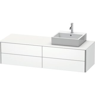 DURAVIT XS4914R1818 WTU XSquare, 4 SK, wandh, Becken re