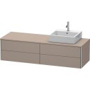 DURAVIT XS4914R4343 WTU XSquare, 4 SK, wandh, Becken re