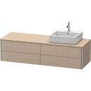 DURAVIT XS4914R7575 WTU XSquare, 4 SK, wandh, Becken re