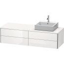 DURAVIT XS4914R8585 WTU XSquare, 4 SK, wandh, Becken re