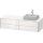 DURAVIT XS4914R8585 WTU XSquare, 4 SK, wandh, Becken re