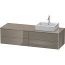 DURAVIT XS4914R8989 WTU XSquare, 4 SK, wandh, Becken re