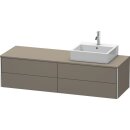 DURAVIT XS4914R9090 WTU XSquare, 4 SK, wandh, Becken re