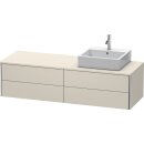 DURAVIT XS4914R9191 WTU XSquare, 4 SK, wandh, Becken re