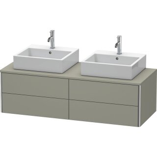 Duravit xs491616b929292 Sous-structure WT XSquare,4 tiroirs,montage mural