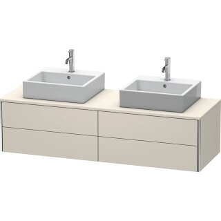 DURAVIT XS4917B9191 WT-Unterbau XSquare, 4 SK, wandh.
