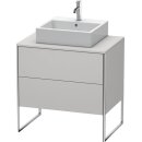 DURAVIT XS492003939 WT-Unterbau XSquare, 2 SK, bodenst.