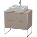 DURAVIT XS492004343 WT-Unterbau XSquare, 2 SK, bodenst.