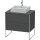 DURAVIT XS492004949 WT-Unterbau XSquare, 2 SK, bodenst.