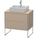 DURAVIT XS492007575 WT-Unterbau XSquare, 2 SK, bodenst.