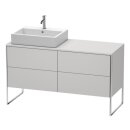 DURAVIT XS4923L3939 WTU XSquare 778x1400x548,bodenstehend