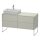 Duravit xs4923l6060 wtu XSquare 778x1400x548,sur pied