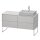 Duravit xs4923r3939 wtu XSquare 778x1400x548,sur pied