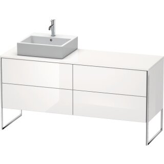 DURAVIT XS4924L2222 WTU XSquare 778x1600x548,bodenstehend