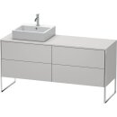 DURAVIT XS4924L3939 WTU XSquare 778x1600x548,bodenstehend