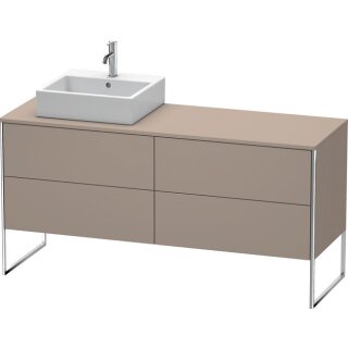 Duravit xs4924l4343 wtu XSquare 778x1600x548,sur pied