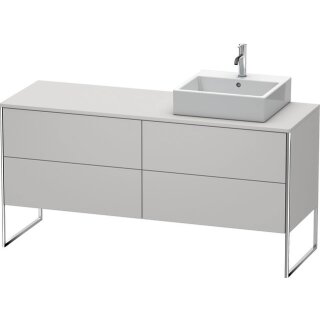 DURAVIT XS4924R3939 WTU XSquare 778x1600x548,bodenstehend