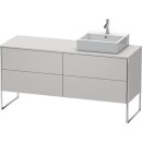 DURAVIT XS4924R3939 WTU XSquare 778x1600x548,bodenstehend