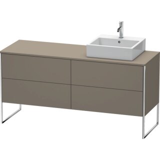 DURAVIT XS4924R9090 WTU XSquare 778x1600x548,bodenstehend