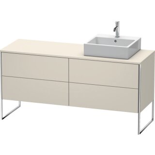 DURAVIT XS4924R9191 WTU XSquare 778x1600x548,bodenstehend